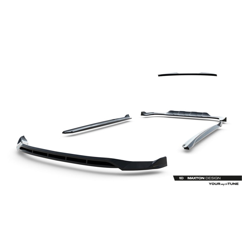 Kit carrosserie Maxton Design Mercedes-Benz GLC Coupé C254 (2022+) : lame avant, bas de caisse, lame arrière, becquet