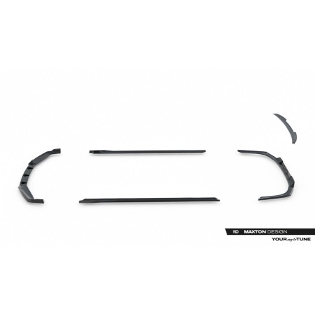 Kit carrosserie Maxton Design BMW 740d / 740i M-Pack G70 V.2 (2022-2026) : lame avant, bas de caisse, lame arrière, becquet