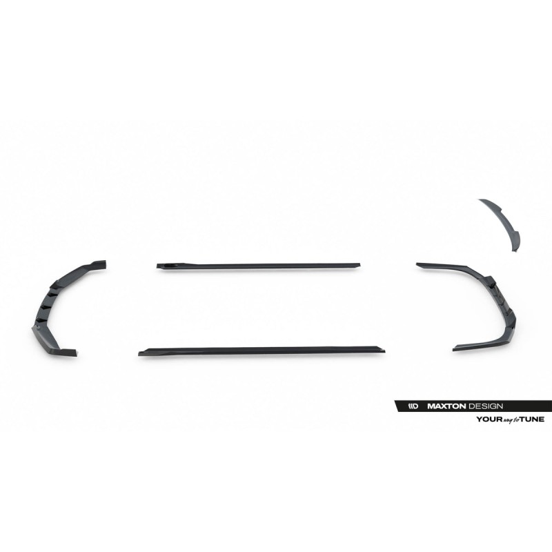 Kit carrosserie Maxton Design BMW 740d / 740i M-Pack G70 V.2 (2022-2026) : lame avant, bas de caisse, lame arrière, becquet