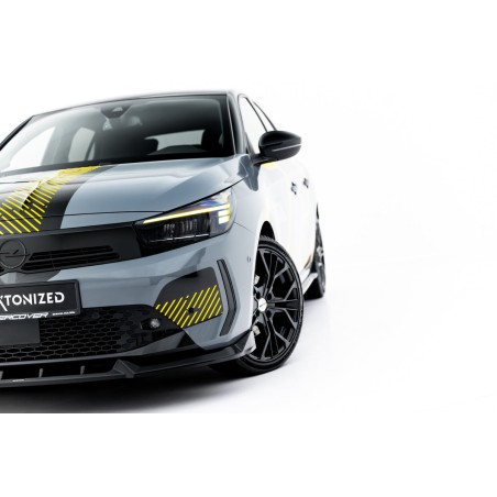 Kit carrosserie Maxton Design Opel Corsa F restylée (Mk6 restylée) (2023+) : lame avant, bas de caisse, lame arrière, becquet