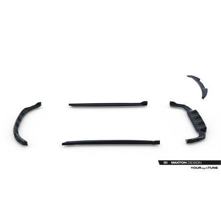 Kit carrosserie Maxton Design Mercedes-Benz GLC Coupé C254 (2022+) : lame avant, bas de caisse, lame arrière, becquet