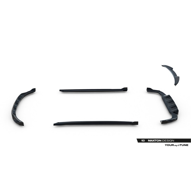 Kit carrosserie Maxton Design Mercedes-Benz GLC Coupé C254 (2022+) : lame avant, bas de caisse, lame arrière, becquet