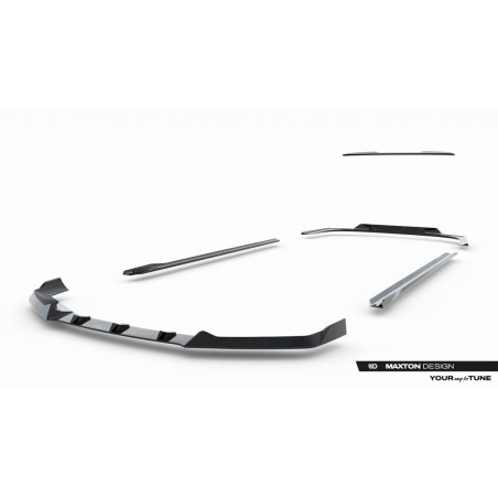 Kit carrosserie Maxton Design BMW 740d / 740i M-Pack G70 V.2 (2022-2026) : lame avant, bas de caisse, lame arrière, becquet