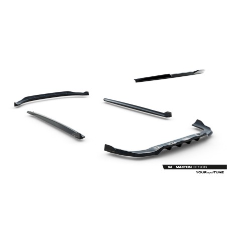 Kit carrosserie Maxton Design Mercedes-Benz GLC Coupé C254 (2022+) : lame avant, bas de caisse, lame arrière, becquet