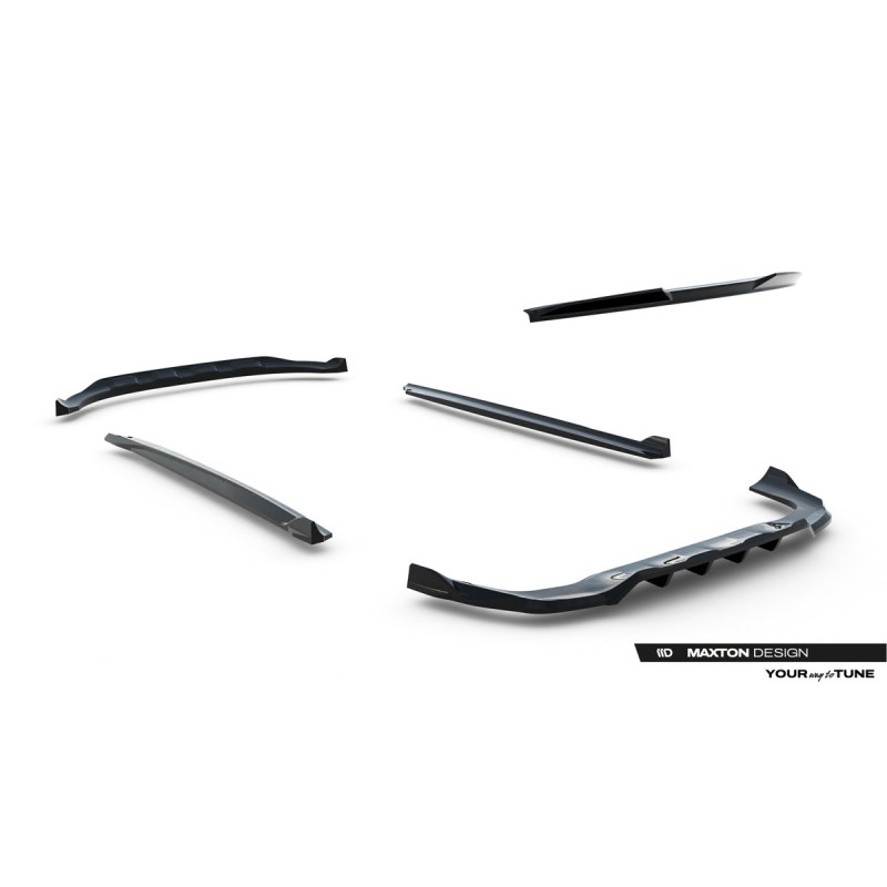 Kit carrosserie Maxton Design Mercedes-Benz GLC Coupé C254 (2022+) : lame avant, bas de caisse, lame arrière, becquet