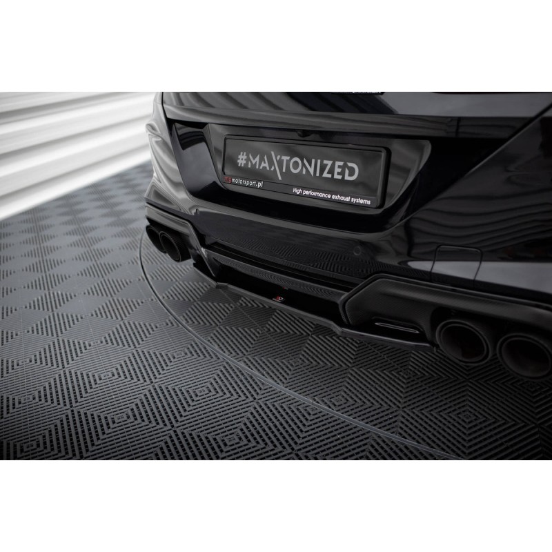 Kit carrosserie Maxton Design BMW M8 Gran Coupé F93 (2019-2022) : lame avant, bas de caisse, lame arrière, lames arrière