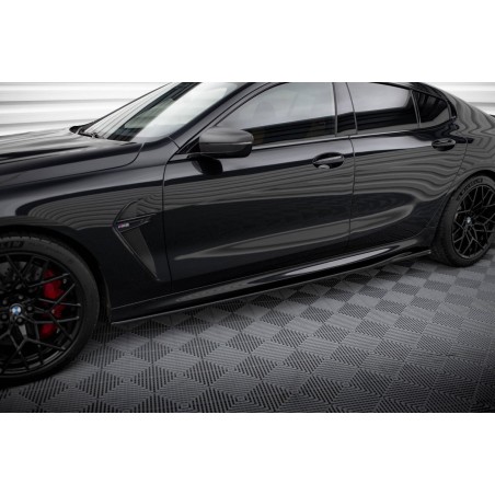 Kit carrosserie Maxton Design BMW M8 Gran Coupé F93 (2019-2022) : lame avant, bas de caisse, lame arrière, lames arrière