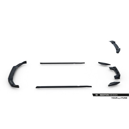 Kit carrosserie Maxton Design BMW X1 M35i U11 (2022+) : lame avant, bas de caisse, lame arrière, lames arrière, becquet