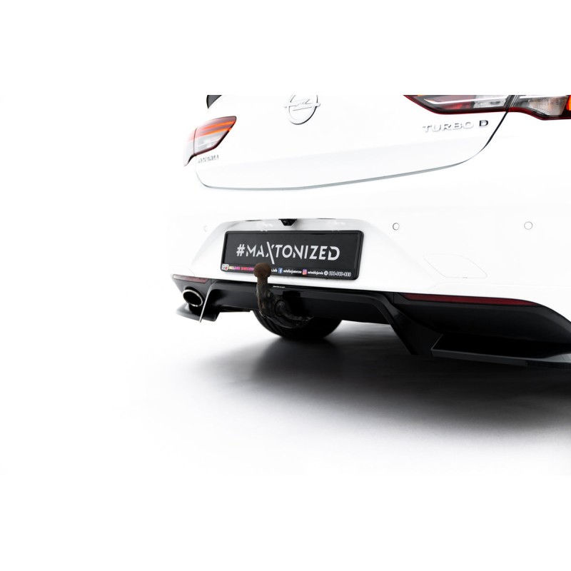 Kit carrosserie Maxton Design Opel Insignia OPC-Line Mk2 (2017-2020) : lame avant, bas de caisse, lame arrière, becquet