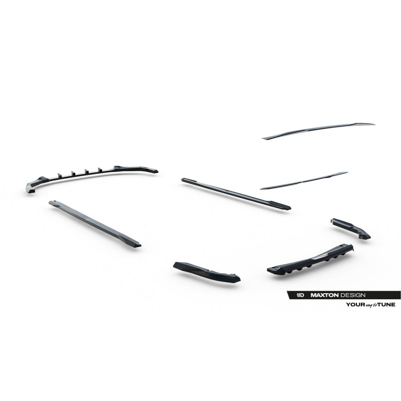 Kit carrosserie Maxton Design Subaru WRX STI Mk2 (2021+) : lame avant, bas de caisse, lame arrière, lames arrière, becquet