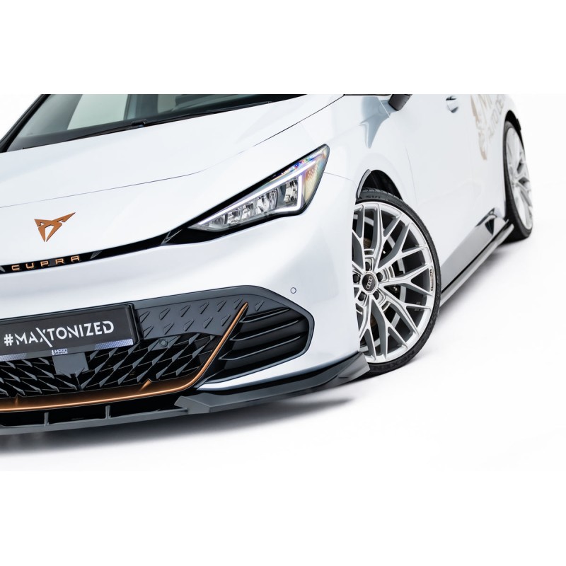 Kit carrosserie Maxton Design Cupra Born Mk1 (2021+) : lame avant, bas de caisse, lame arrière, becquet