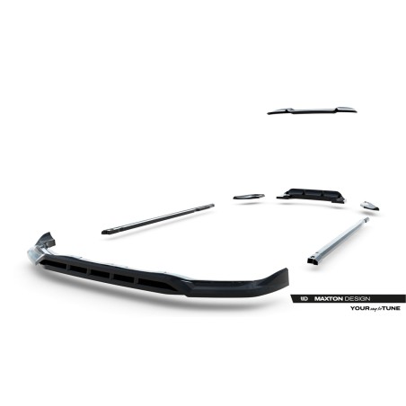 Kit carrosserie Maxton Design BMW X1 M35i U11 (2022+) : lame avant, bas de caisse, lame arrière, lames arrière, becquet