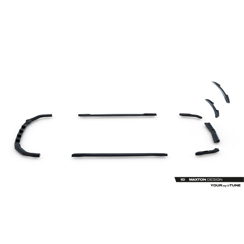 Kit carrosserie Maxton Design Subaru WRX STI Mk2 (2021+) : lame avant, bas de caisse, lame arrière, lames arrière, becquet