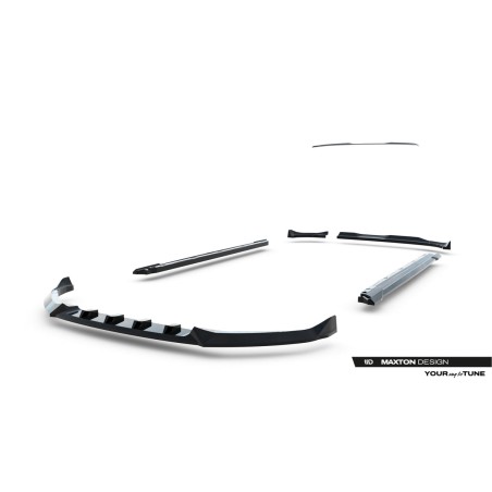 Kit carrosserie Maxton Design Opel Corsa F restylée (Mk6 restylée) (2023+) : lame avant, bas de caisse, lame arrière, becquet