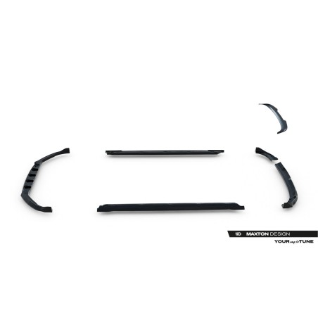 Kit carrosserie Maxton Design Opel Corsa F restylée (Mk6 restylée) (2023+) : lame avant, bas de caisse, lame arrière, becquet