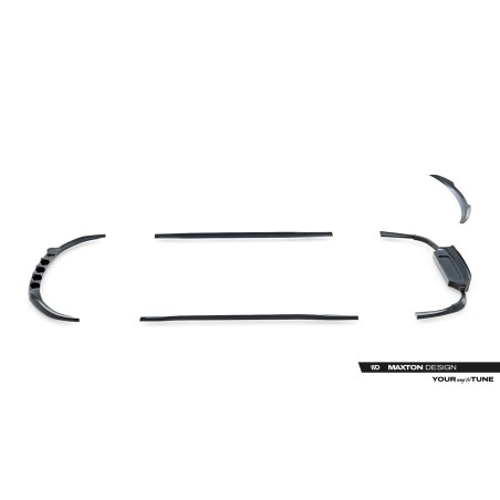 Kit carrosserie Maxton Design Opel Insignia OPC-Line Mk2 (2017-2020) : lame avant, bas de caisse, lame arrière, becquet