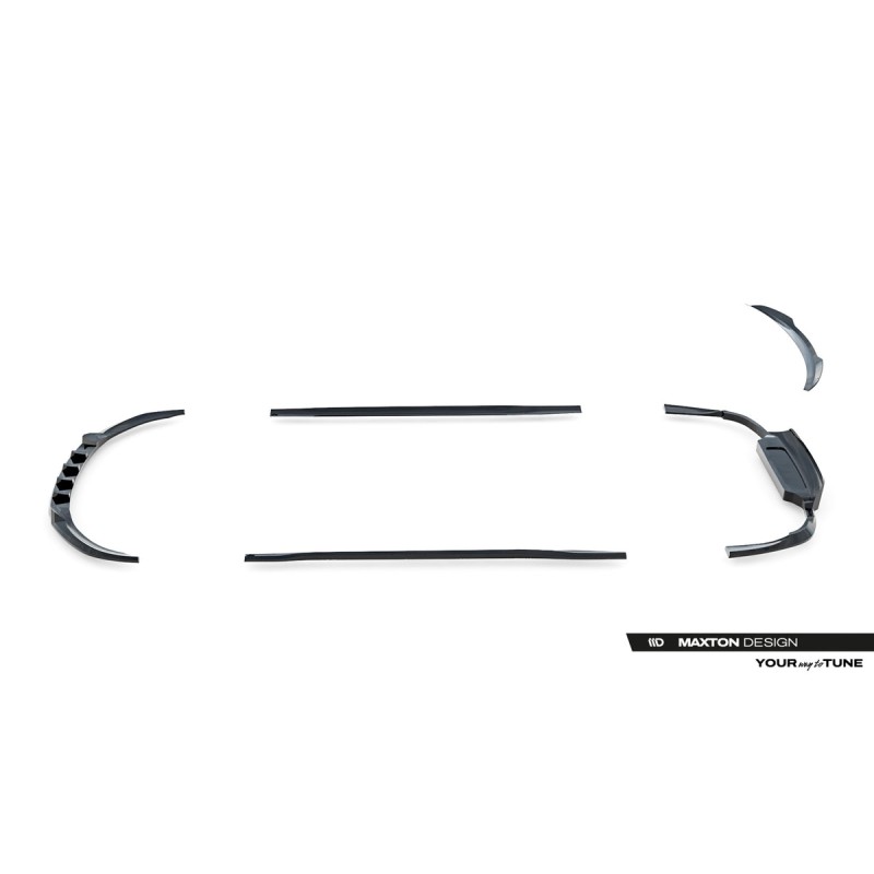Kit carrosserie Maxton Design Opel Insignia OPC-Line Mk2 (2017-2020) : lame avant, bas de caisse, lame arrière, becquet