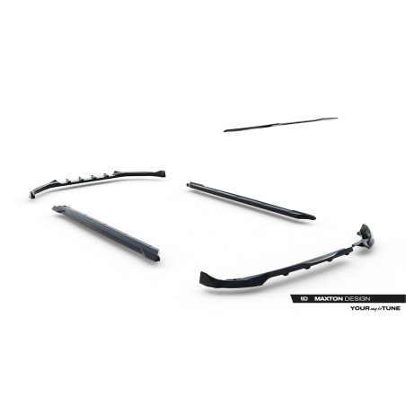 Kit carrosserie Maxton Design Opel Corsa F restylée (Mk6 restylée) (2023+) : lame avant, bas de caisse, lame arrière, becquet