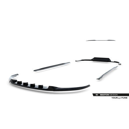 Kit carrosserie Maxton Design Opel Insignia OPC-Line Mk2 (2017-2020) : lame avant, bas de caisse, lame arrière, becquet