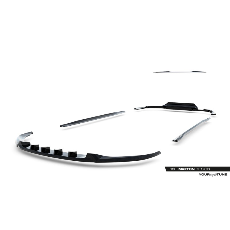 Kit carrosserie Maxton Design Opel Insignia OPC-Line Mk2 (2017-2020) : lame avant, bas de caisse, lame arrière, becquet