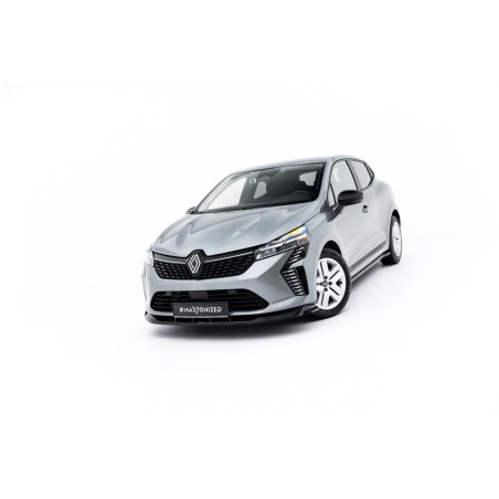 Kit carrosserie Maxton Design Renault Clio Mk5 restylée (2023+) : lame avant, bas de caisse, lame arrière, becquet