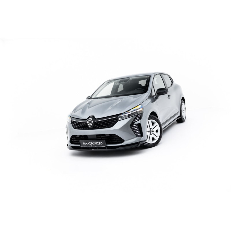 Kit carrosserie Maxton Design Renault Clio Mk5 restylée (2023+) : lame avant, bas de caisse, lame arrière, becquet