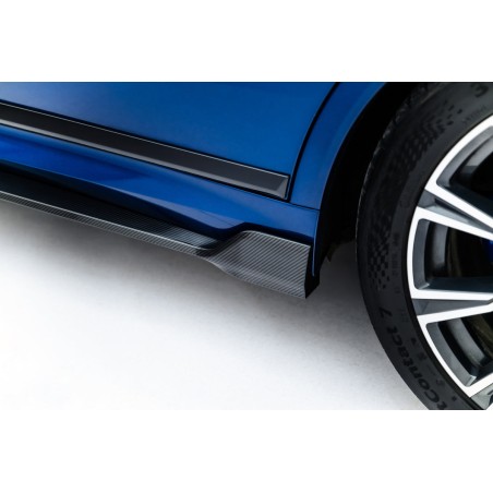Kit carrosserie carbone Maxton Design BMW X7 M-Pack G07 (2018-2022) : lame avant, bas de caisse, becquet