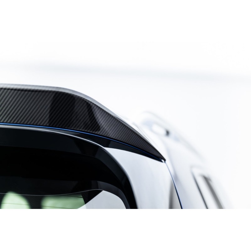 Kit carrosserie carbone Maxton Design BMW X7 M-Pack G07 (2018-2022) : lame avant, bas de caisse, becquet