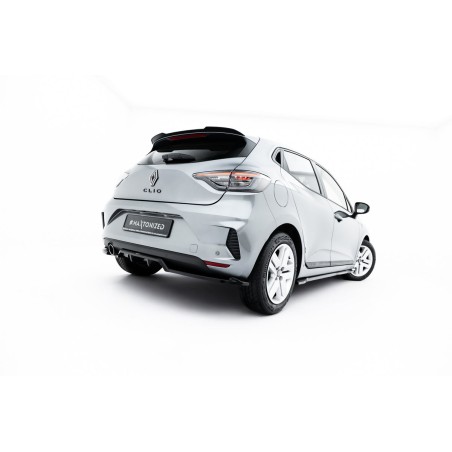 Kit carrosserie Maxton Design Renault Clio Mk5 restylée (2023+) : lame avant, bas de caisse, lame arrière, becquet