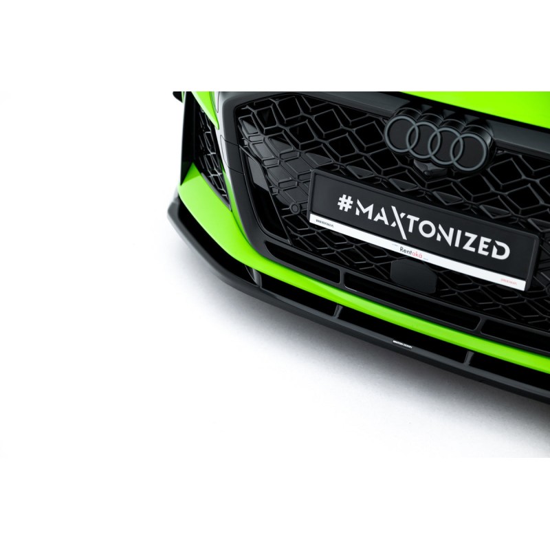 Kit carrosserie Maxton Design Audi RS3 Sportback 8Y restylée V.1 (2024+) : lame avant, bas de caisse, lame arrière, becquet
