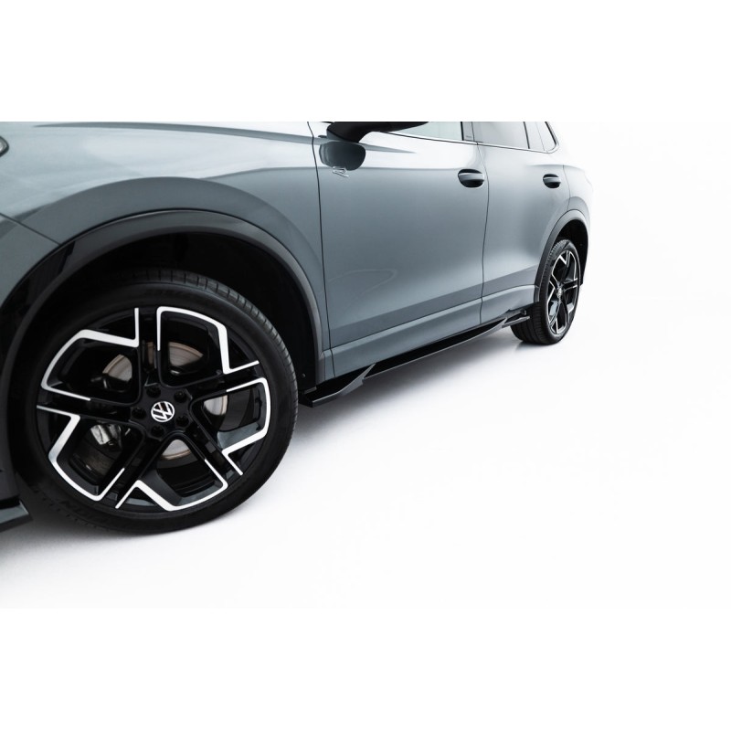 Kit carrosserie Maxton Design Volkswagen Tiguan R-Line Mk3 (2024+) : lame avant, bas de caisse, lame arrière, becquet