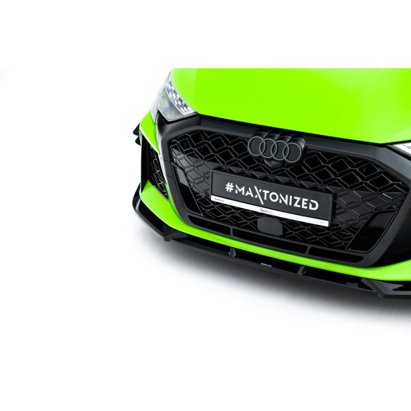 Kit carrosserie Maxton Design Audi RS3 Sportback 8Y restylée V.2 (2024+) : lame avant, bas de caisse, lame arrière, becquet