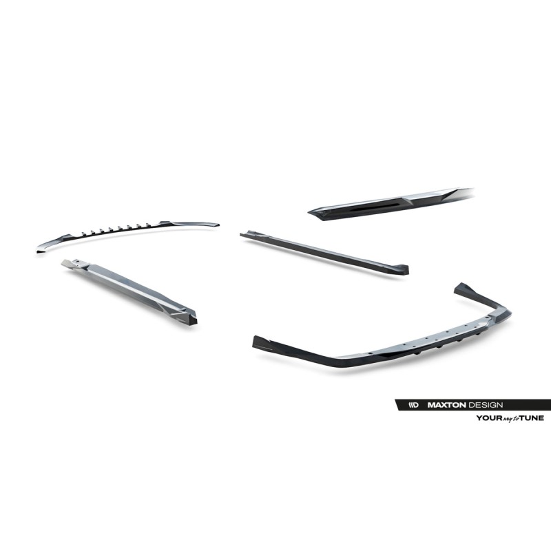 Kit carrosserie Maxton Design Mercedes-AMG CLE 53 Aero C236 (2023+) : lame avant, bas de caisse, lame arrière, becquet