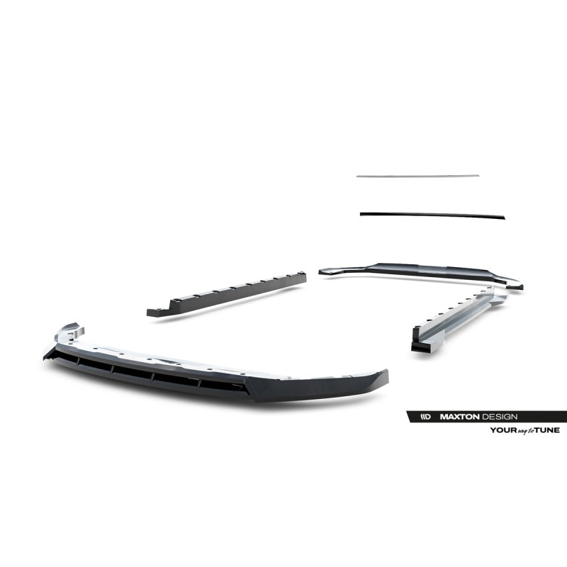 Kit carrosserie Maxton Design BYD Seal U Mk1 (2023+) : lame avant, bas de caisse, lame arrière, becquet