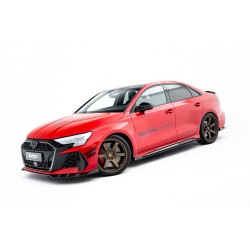 Kit carrosserie carbone Maxton Design Audi RS3 Berline 8Y restylée (2024+) : lame avant, diffuseur arrière, lames arrière