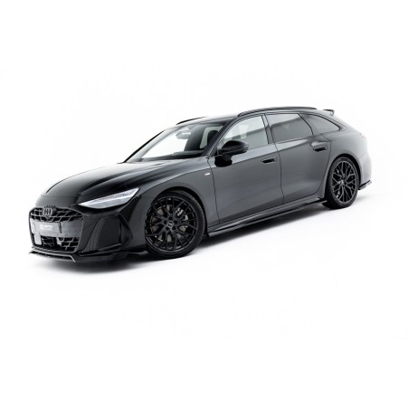 Kit carrosserie Maxton Design Audi A6 S-Line Avant C9 V.1 (2025+) : lame avant, bas de caisse, lame arrière, becquet