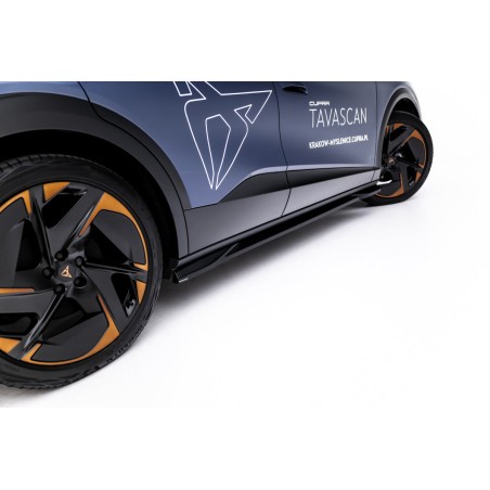 Kit carrosserie Maxton Design Cupra Tavascan Mk1 (2023+) : lame avant, bas de caisse, lame arrière, becquet