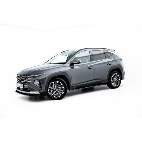 Kit carrosserie Maxton Design Hyundai Tucson Mk4 restylée (2024+) : lame avant, bas de caisse, lame arrière, becquet