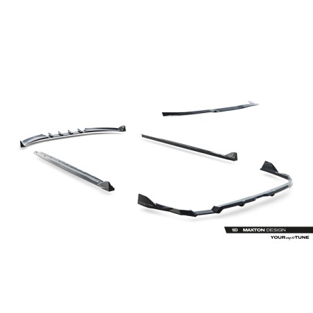 Kit carrosserie Maxton Design Audi A6 S-Line Avant C9 V.2 (2025+) : lame avant, bas de caisse, lame arrière, becquet