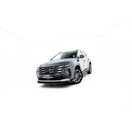 Kit carrosserie Maxton Design Hyundai Tucson Mk4 restylée (2024+) : lame avant, bas de caisse, lame arrière, becquet
