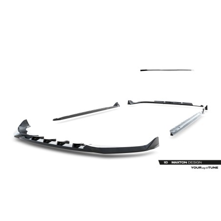 Kit carrosserie Maxton Design Audi A6 S-Line Avant C9 V.2 (2025+) : lame avant, bas de caisse, lame arrière, becquet