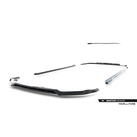Kit carrosserie Maxton Design Audi A6 S-Line Avant C9 V.1 (2025+) : lame avant, bas de caisse, lame arrière, becquet