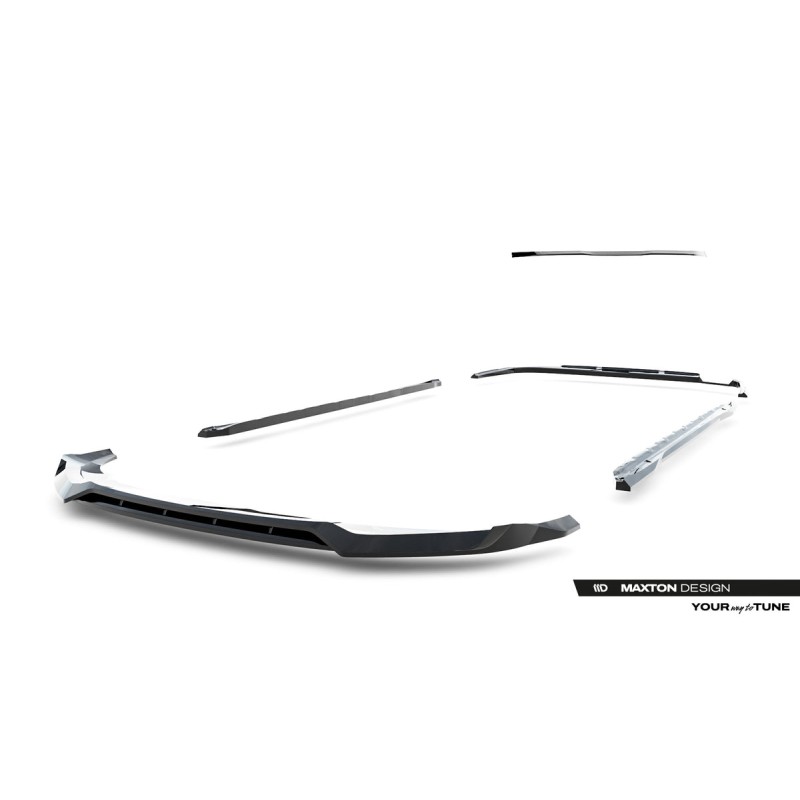 Kit carrosserie Maxton Design Audi A6 S-Line Avant C9 V.1 (2025+) : lame avant, bas de caisse, lame arrière, becquet