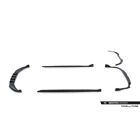 Kit carrosserie Maxton Design Audi A6 S-Line Avant C9 V.2 (2025+) : lame avant, bas de caisse, lame arrière, becquet