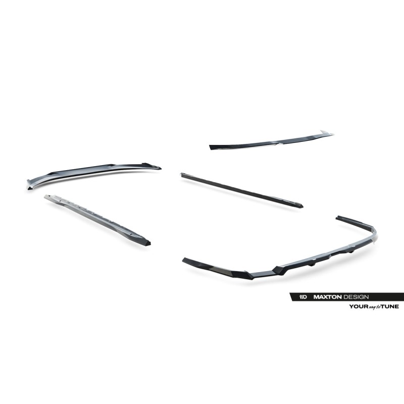 Kit carrosserie Maxton Design Audi A6 S-Line Avant C9 V.1 (2025+) : lame avant, bas de caisse, lame arrière, becquet