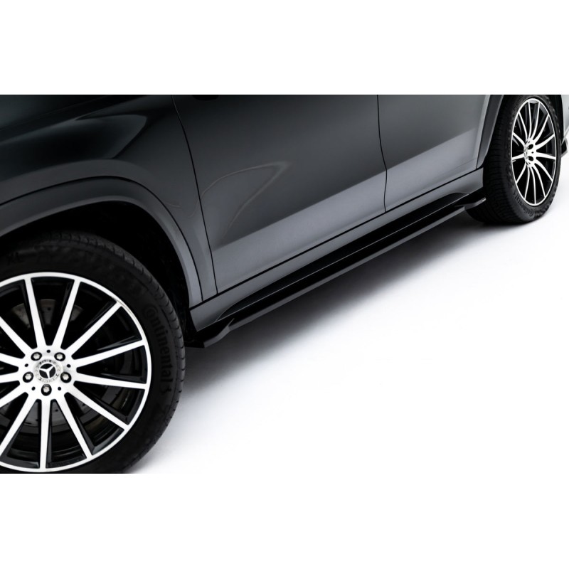 Kit carrosserie Maxton Design Mercedes-Benz GLS AMG-Line X167 V.2 (2019-2023) : lame avant, bas de caisse, lame arrière, becquet