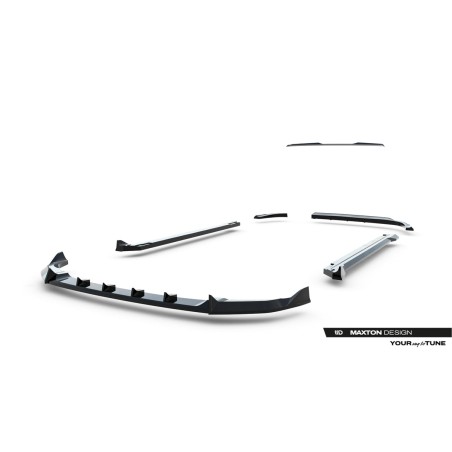 Kit carrosserie Maxton Design Hyundai Tucson Mk4 restylée (2024+) : lame avant, bas de caisse, lame arrière, becquet