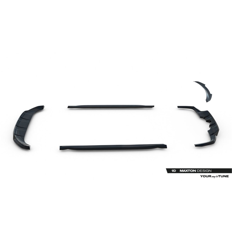 Kit carrosserie Maxton Design Mercedes-Benz GLS AMG-Line X167 V.2 (2019-2023) : lame avant, bas de caisse, lame arrière, becquet