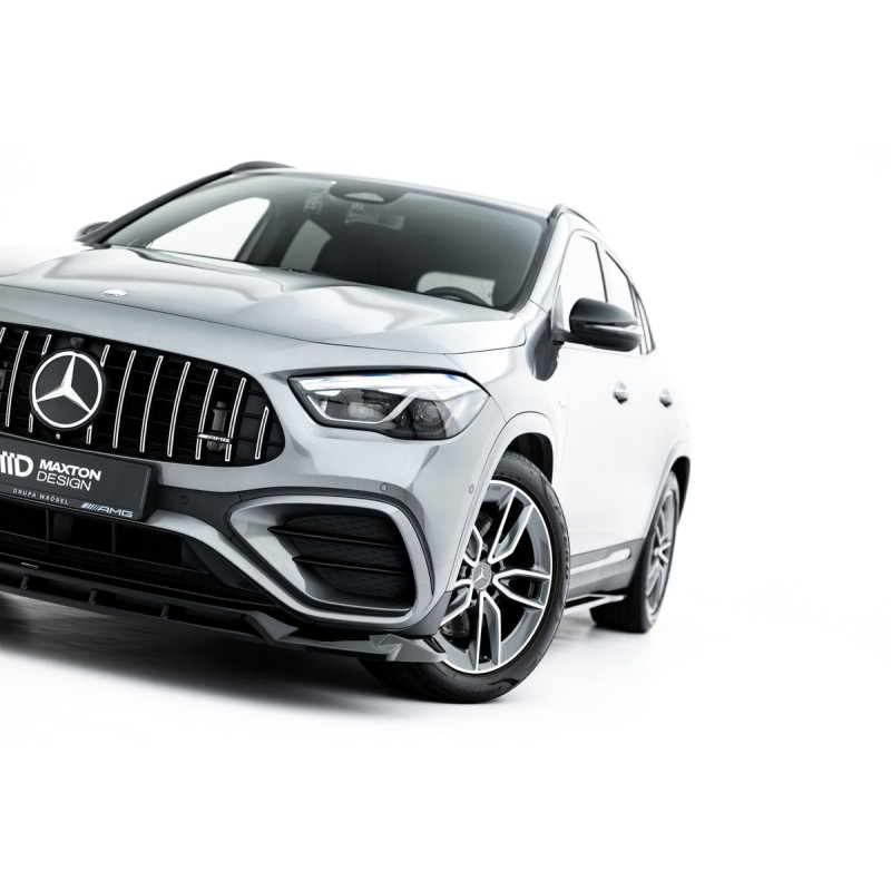 Kit carrosserie Maxton Design Mercedes-AMG GLA 35 H247 restylée (2023-2026) : lame avant, bas de caisse, lame arrière, becquet