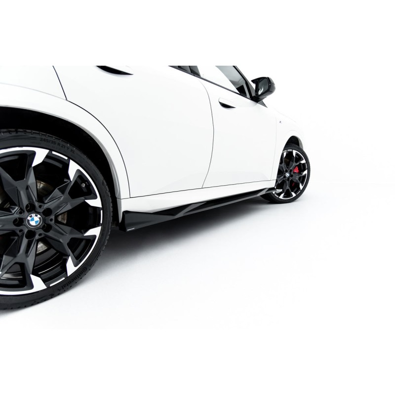 Kit carrosserie Maxton Design BMW X2 M35i U10 (2023+) : lame avant, bas de caisse, lame arrière, becquet
